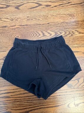 lululemon athletica Black Women's Athletic Drawstring Shorts